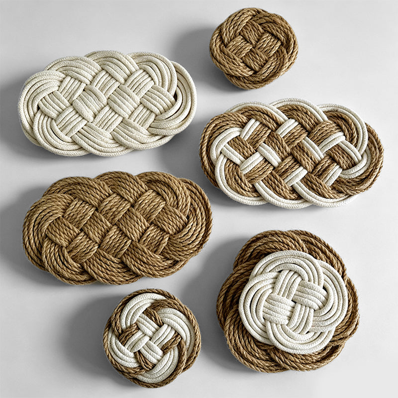 Braided Natural Heat Insulation Coaster