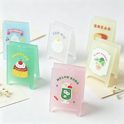 Acrylic Mini Photo Clip Stand