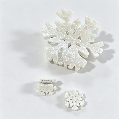 Snowflake Hair Clip