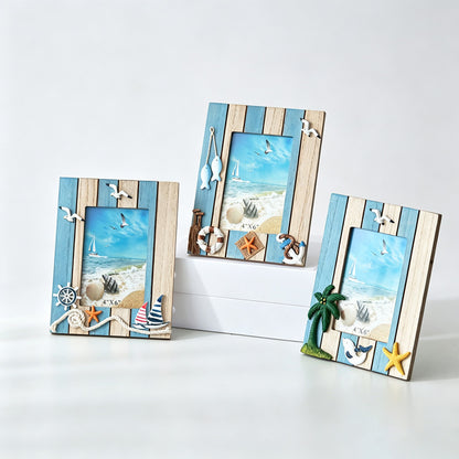 6‑Inch Wooden Photo Frame