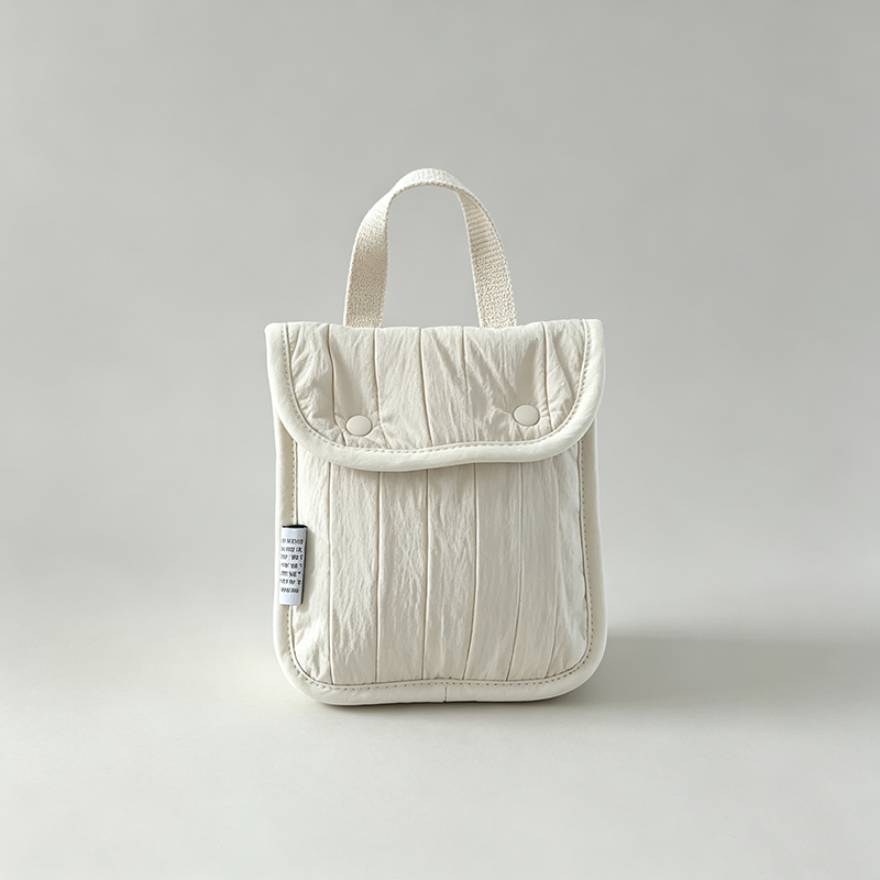 Ruffle Mini Handle Bag