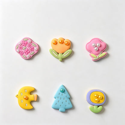Faux Pearl PVC Fridge Magnet