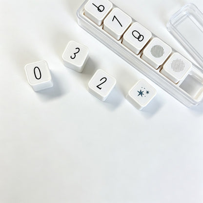 Six‑In‑One Number Stamp