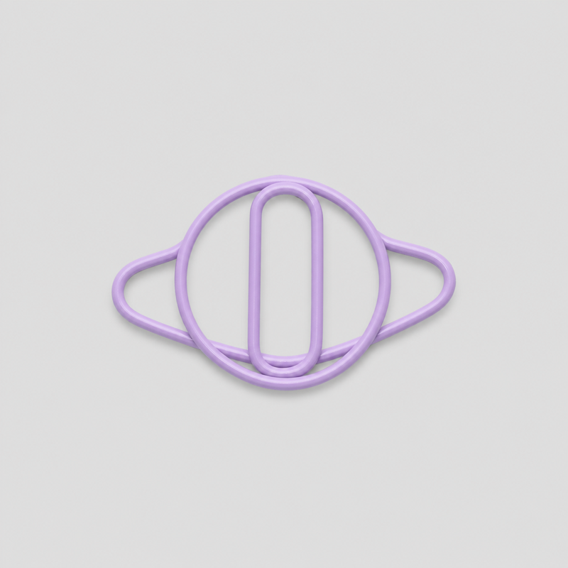 10PCS Creative Planet Star Shape Metal Paper Clips