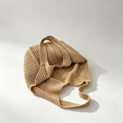 Handmade Crochet Mesh Tote