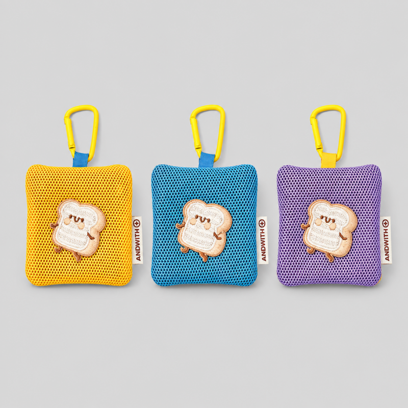 Mesh Mini Earphone Coin Pouch