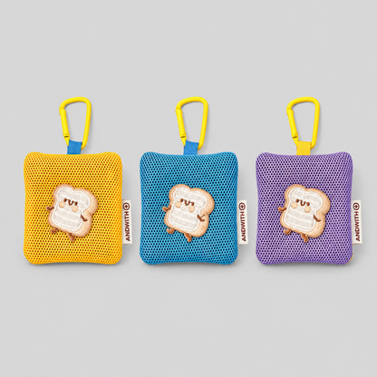 Mesh Mini Earphone Coin Pouch