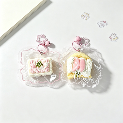 Peach Toast Squeeze Charm