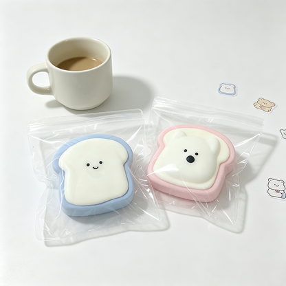 Toast Shape Squeeze Toy