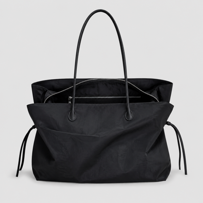 Drawstring Long Handle Tote
