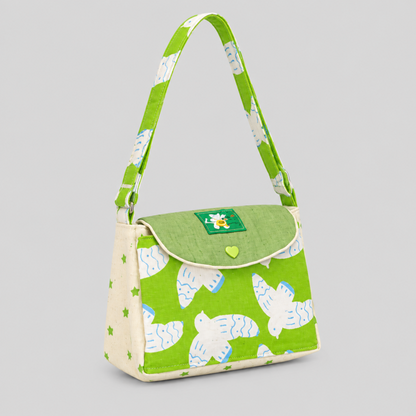 Bird Print Crossbody Bags
