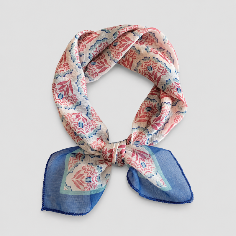 Retro Geometric Square Scarf - Shopdayla Wholesale - #0162