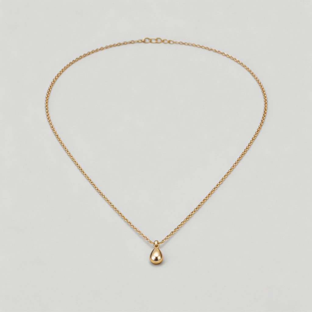 Teardrop Pendant Necklace - Shopdayla Wholesale - #9330