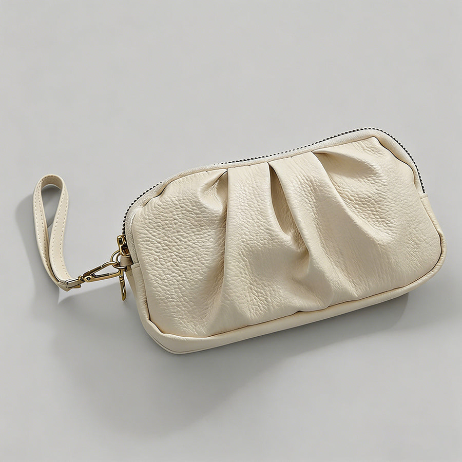 Everyday Ruched Leather Mini C - Shopdayla Wholesale - #0306