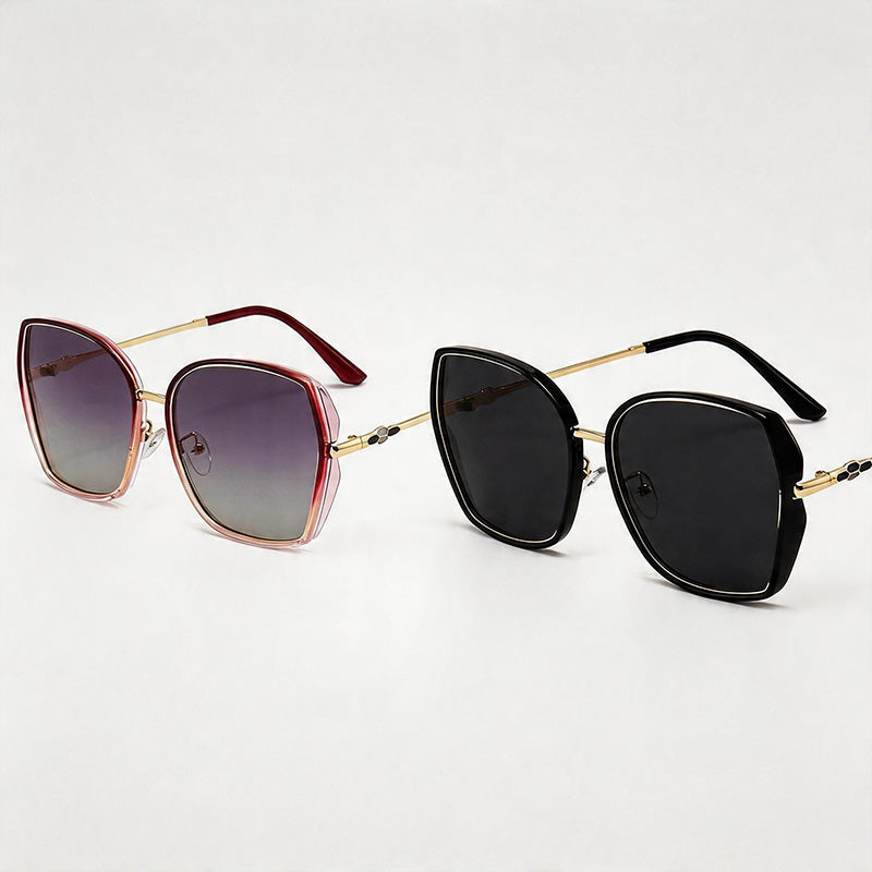 Polarized Oversized Metal Sung - Shopdayla Wholesale - #1922