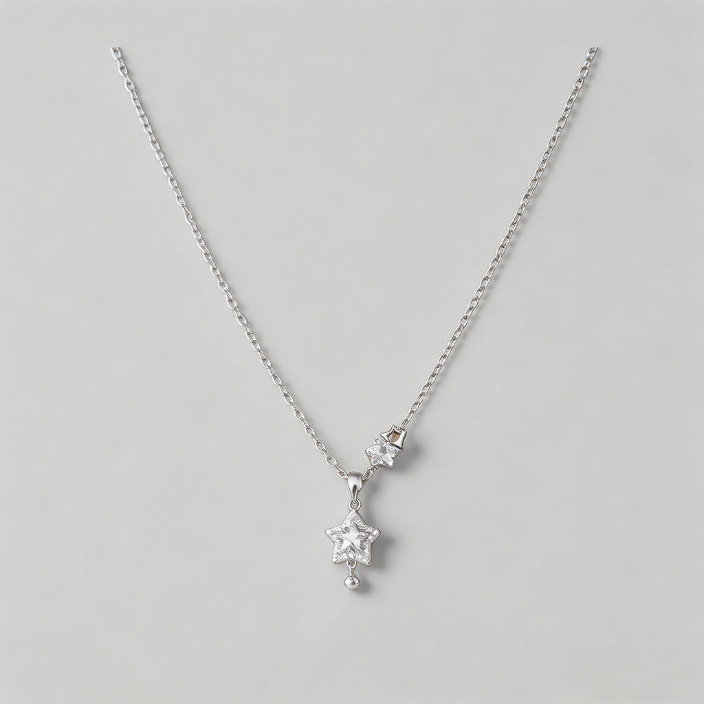 Multi-Star Cubic Zirconia Pend - Shopdayla Wholesale - #8546