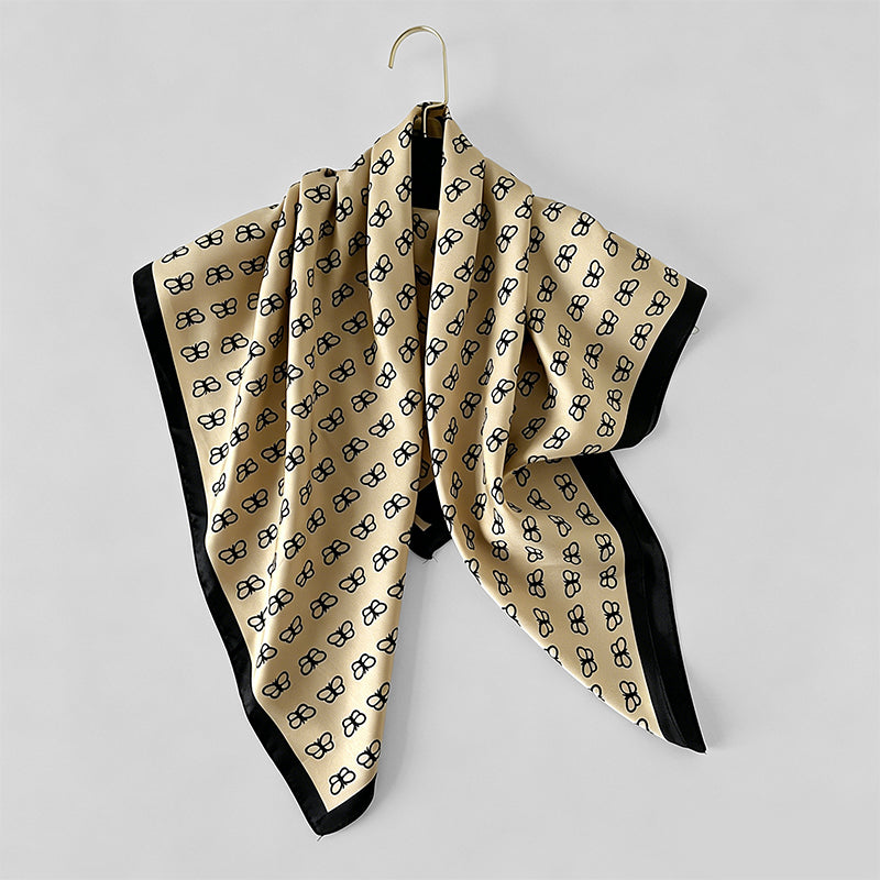 Animal‑Stripe Print Large Squa - Shopdayla Wholesale - #1026