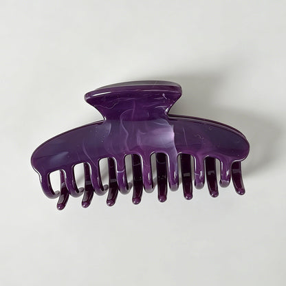 Marble Texture Claw Clip