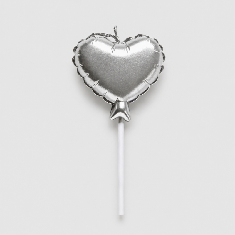 Metallic Balloon-Style Heart & - Shopdayla Wholesale - #7490