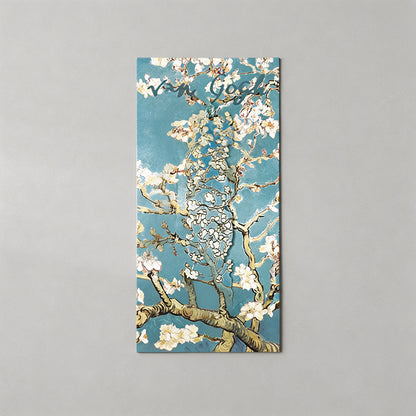 5 Random Retro Oil Painting Floral Metal Paper Clips Sets
