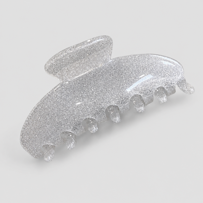 Glitter Marbled 7-Tooth Large Shark Hair Claw Clip