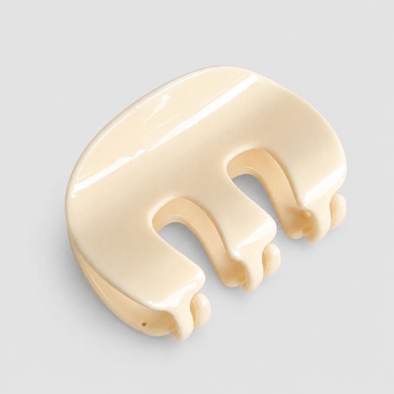 Three-Tooth Arc PC Hair Claw Clip