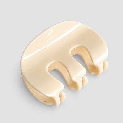 Three-Tooth Arc PC Hair Claw Clip