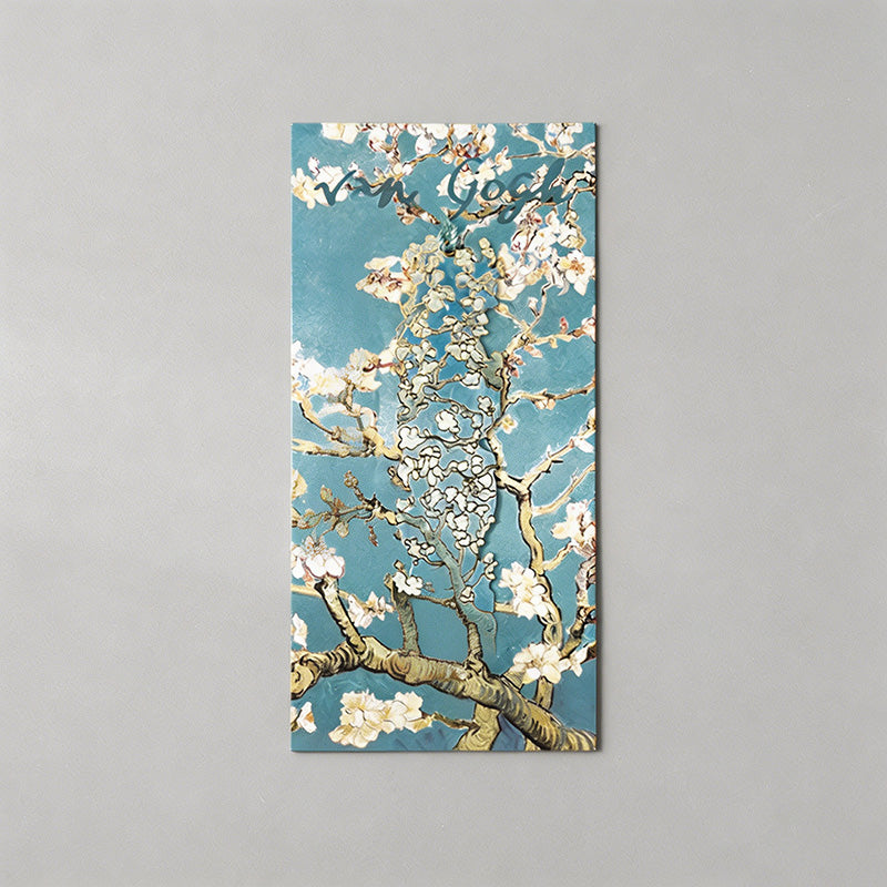 5 Random Retro Oil Painting Floral Metal Paper Clips Sets