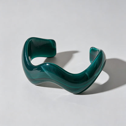 Wavy Shark Hair Claw Clip
