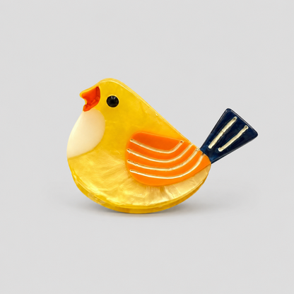 Mini Cartoon Chick Hair Clip