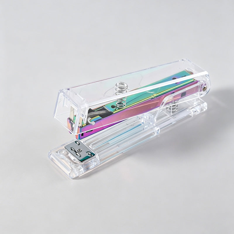 Rose Transparent Stapler