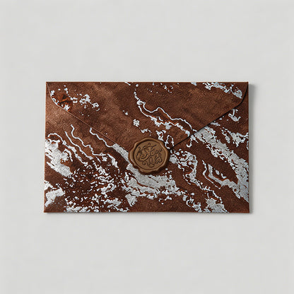 10 Gilded Embossing Envelope Sets