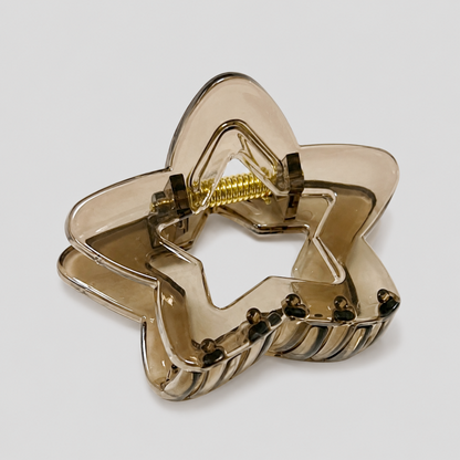 Cutout Star Claw Clip