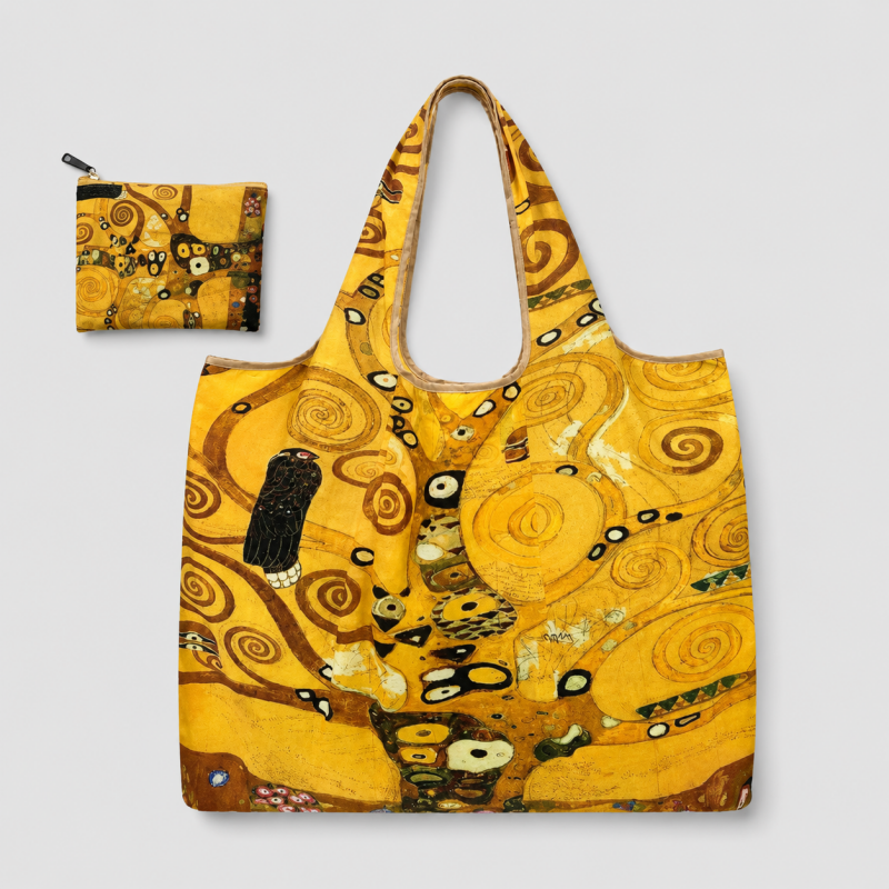 Foldable Printed Reusable Shopping Tote Bag