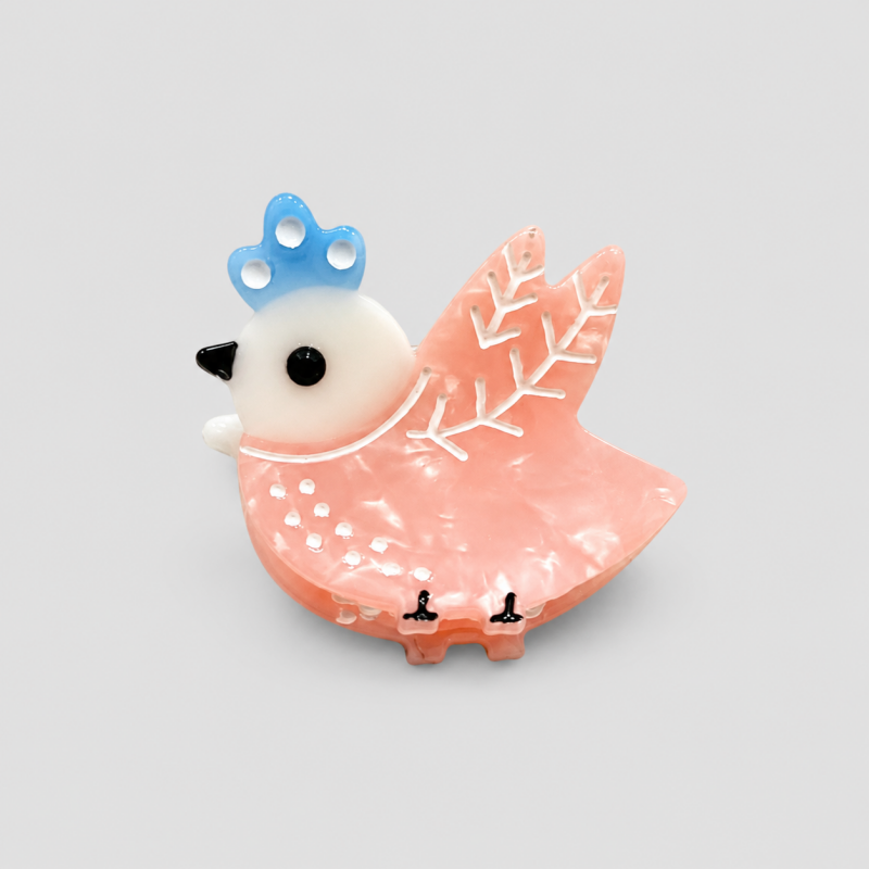 Mini Cartoon Chick Hair Clip