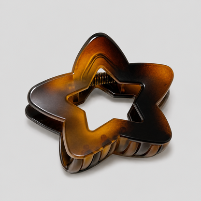 Cutout Star Claw Clip