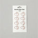 Heart / One Size/1Pack/8PCS