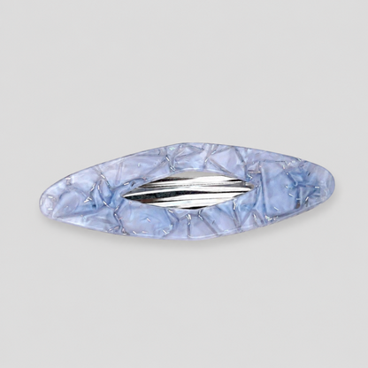 Wavy Irregular Marbled Hair Clip