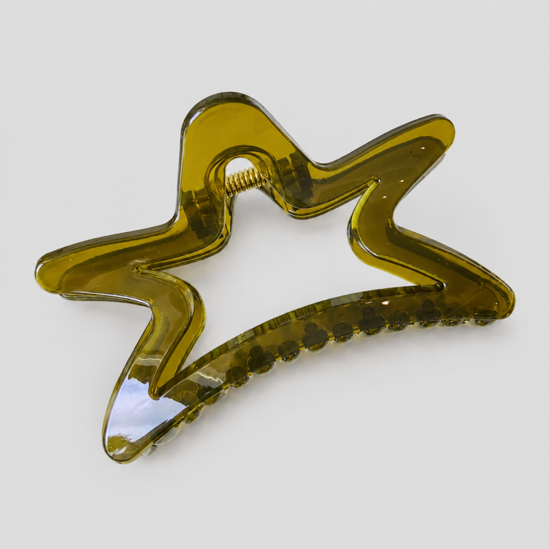 Jelly Star Claw Clip
