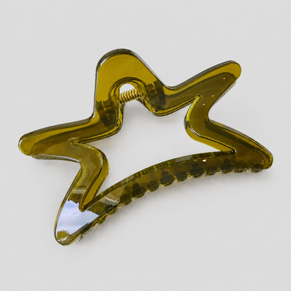 Jelly Star Claw Clip