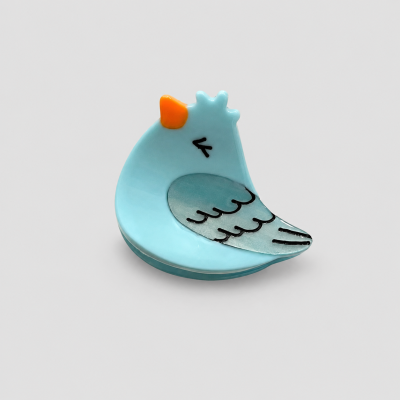 Mini Cartoon Chick Hair Clip