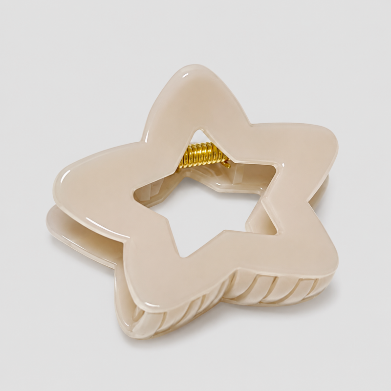 Cutout Star Claw Clip