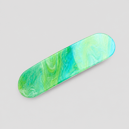 Wavy Irregular Marbled Hair Clip