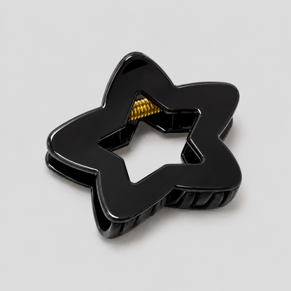 Cutout Star Claw Clip
