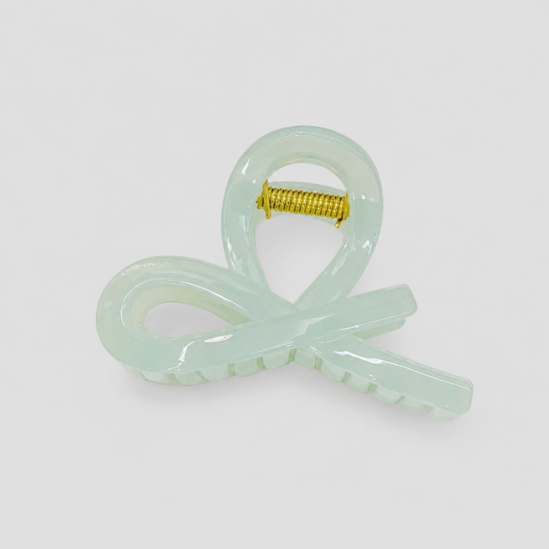 Bow Shape Shark Hair Claw Clip