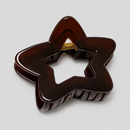 Cutout Star Claw Clip