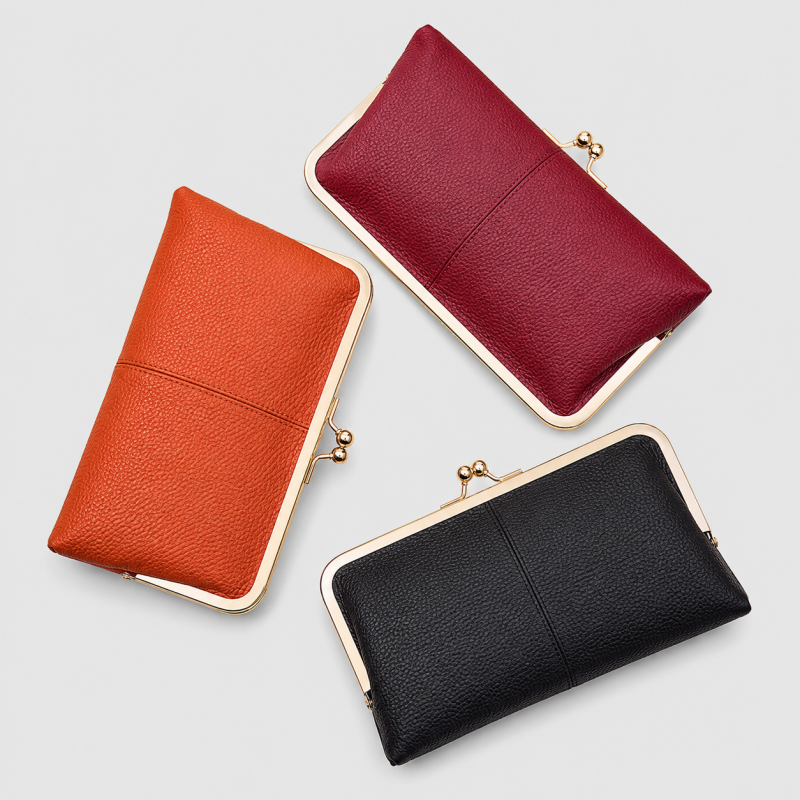 Long Kiss Lock Wallet