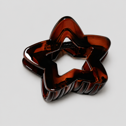 Cutout Star Claw Clip