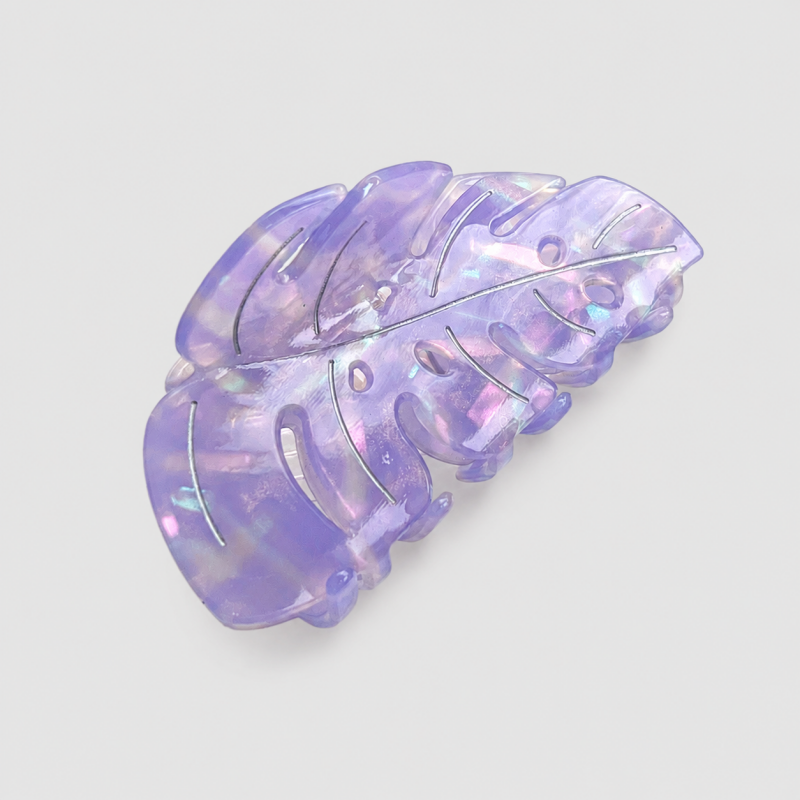 Leaf Shape Large Hair Claw Clip