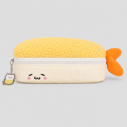 Fried Shrimp Plush Pencil Case